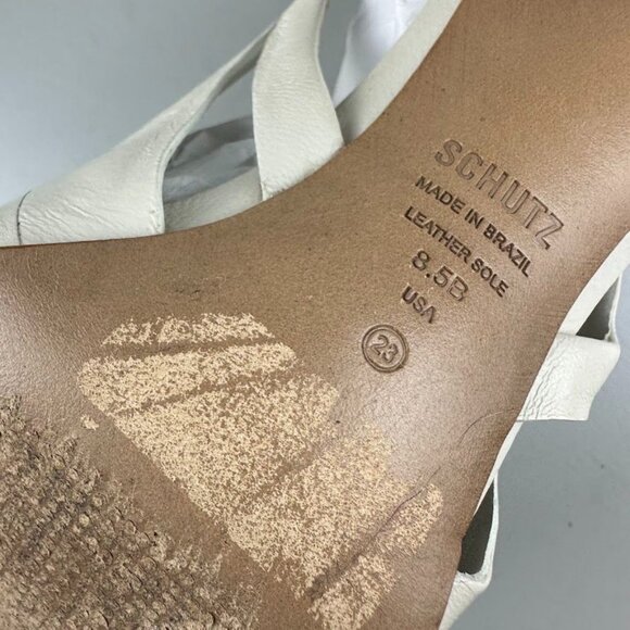 Schutz Blanche Pump in Pearl - Picture 7 of 9